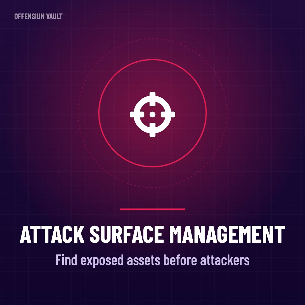 Attack Surface Management (ASM) service by Offensium Vault