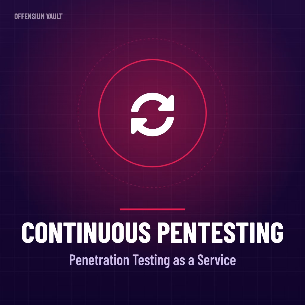 Continuous Penetration Testing (PTaaS) service by Offensium Vault